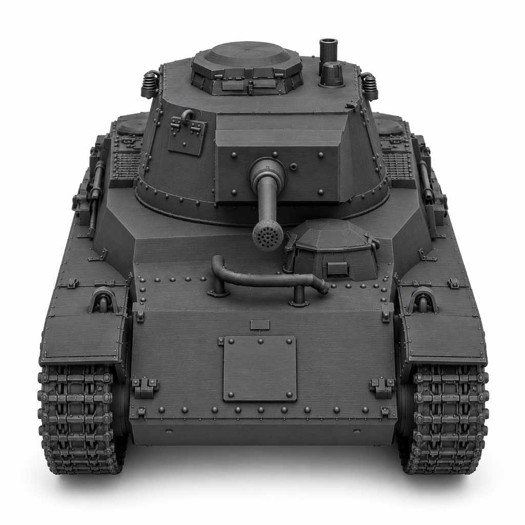 SSMODEL 1/72 1/144 Multi Scale Toldi III tank Resin Model Kit TSS0197