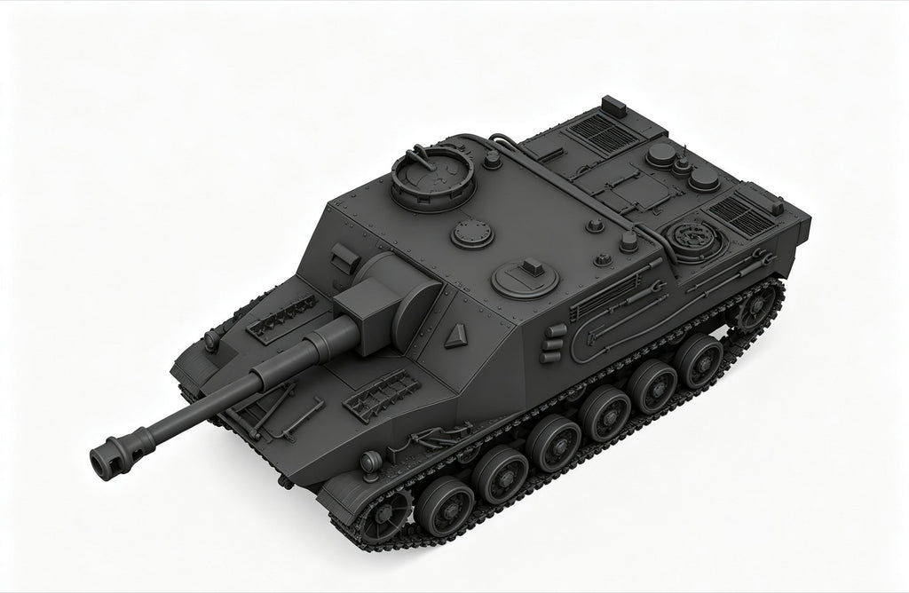 SSMODEL 1/72 1/144 VK 2.02 Veilchen 2S2 Fialka German Resin Model Kit TSS0425