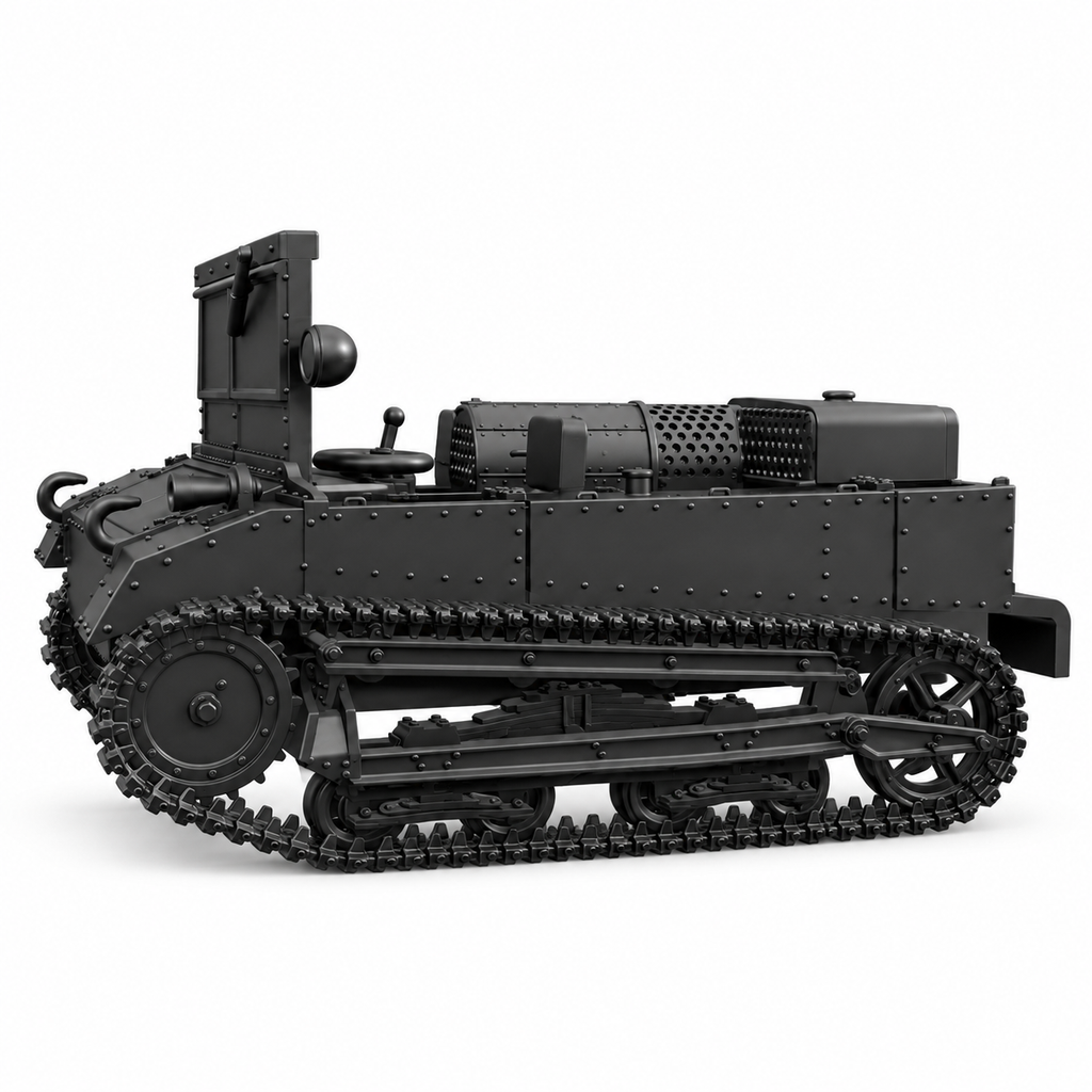 SSMODEL 1/72 1/144 Multi Scale C2P Artillery Tractor Poland Resin MODEL TSS1474