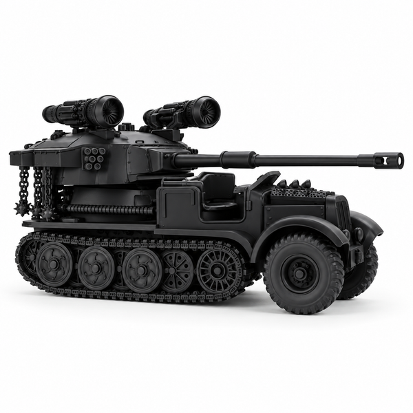 SSMODEL 1/72 1/144 Sd.Kfz.6/3 7.62cm Pak 36 Diana Sci-Fi Resin Model Kit TSS1576