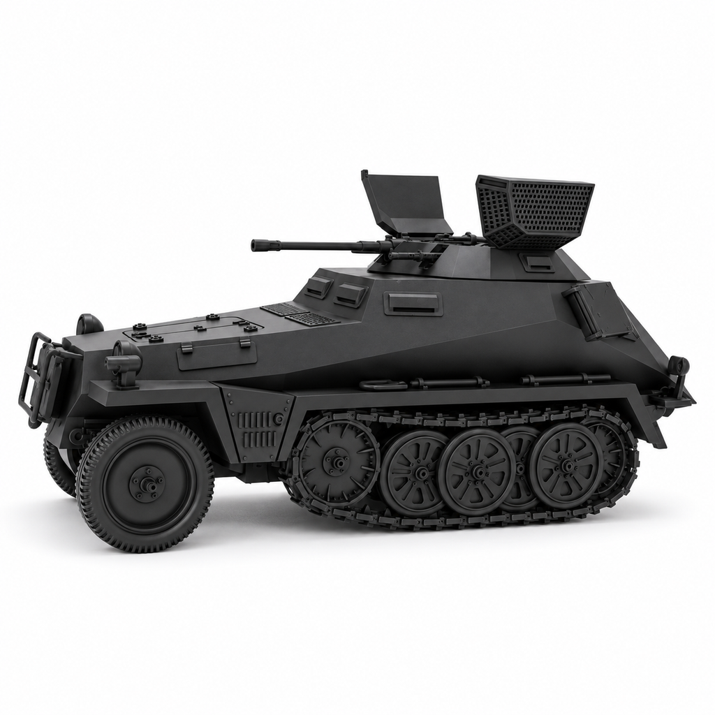 SSMODEL 1/72 1/144 Sd.Kfz.250/9 Alte 2cm KwK Autocannon Resin MODEL KIT TSS0935