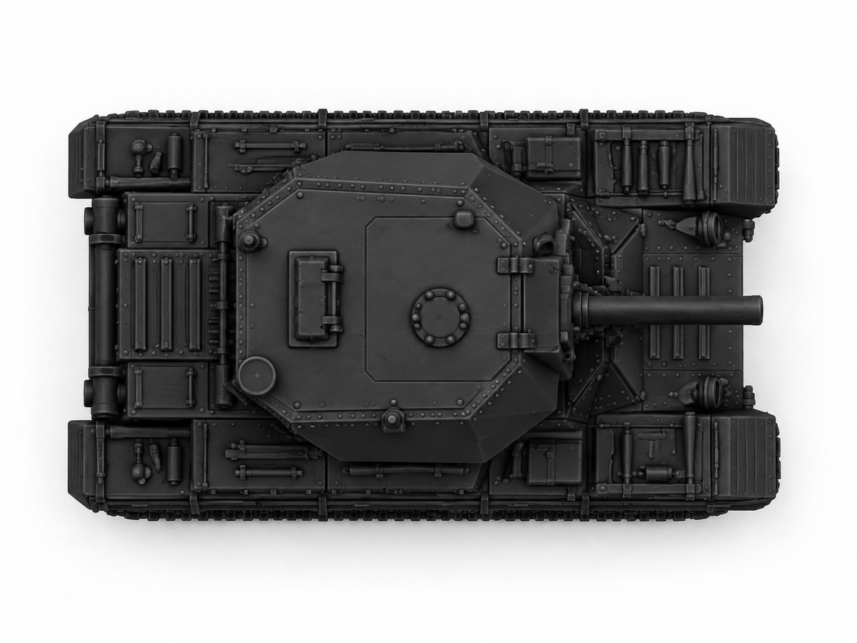 SSMODEL 1/72 1/144 QF 25 Pdr self propelled gun Bishop Tank MODEL kit TSS1336 — detail view 3