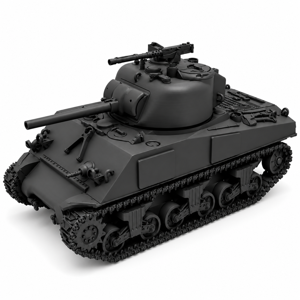 SSMODEL 1/72 1/144 Multi-Scale M4A2 Sherman US Medium Tank Resin MODEL TSS0218