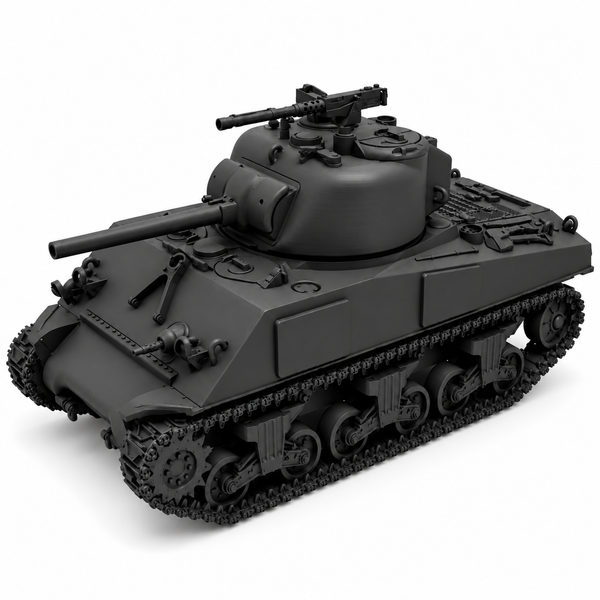 SSMODEL 1/72 1/144 Multi-Scale M4A2 Sherman US Medium Tank Resin MODEL TSS0218