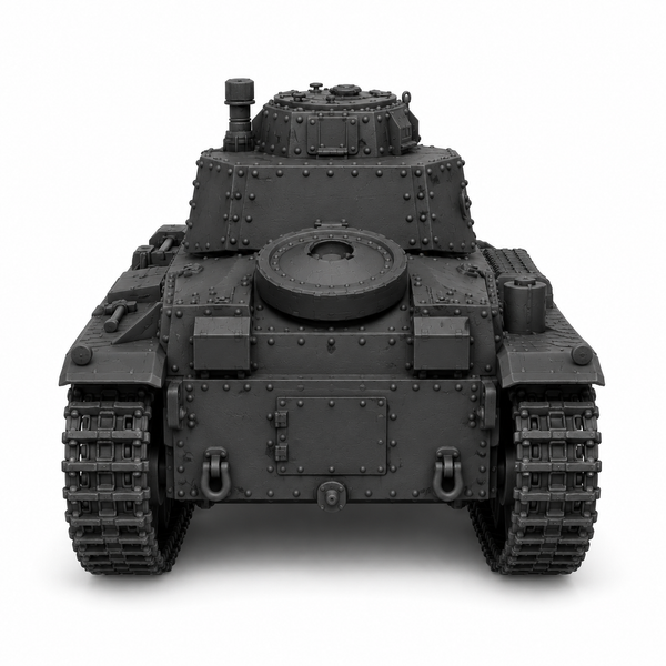 SSMODEL 1/72 1/144 Multi Scale Panzerkampfwagen 38t tank Resin Model Kit TSS0189