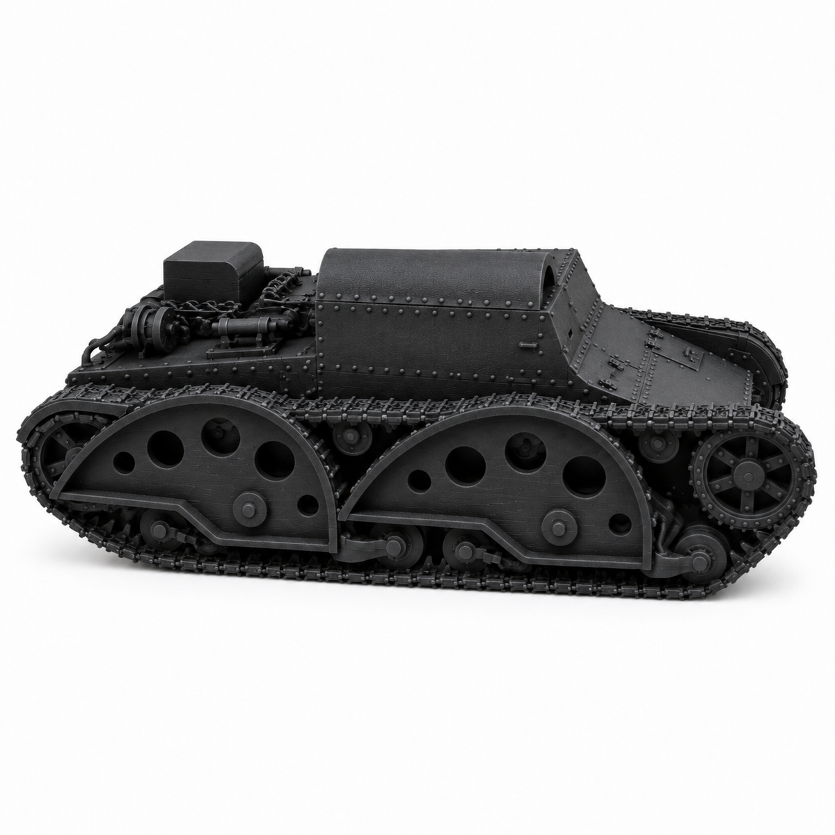 SSMODEL 1/72 1/144 Multi Scale TPP2 Soviet experimental jumping tank Kit TSS0055 — detail view 3