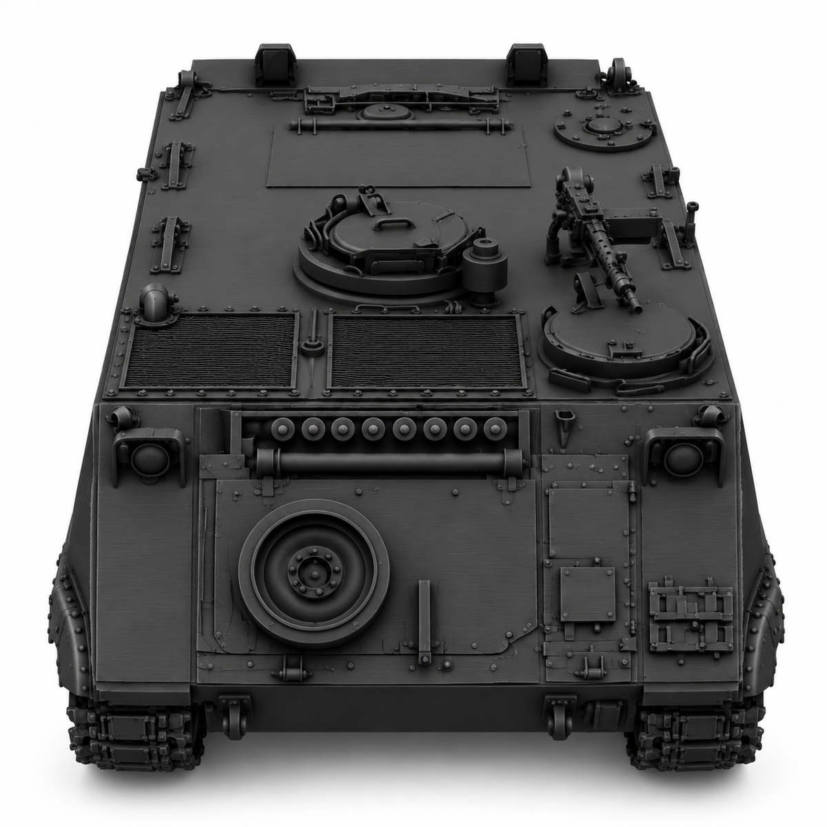 SSMODEL 1/72 1/144 Multi Scale M113 G A1 German coldwar APC Tank MODEL TSS0451 — detail view 2