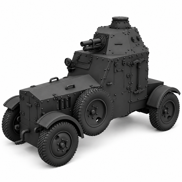 SSMODEL 1/72 1/144 Multi Scale Wz.34 Tank Resin Model Kit TSS0534