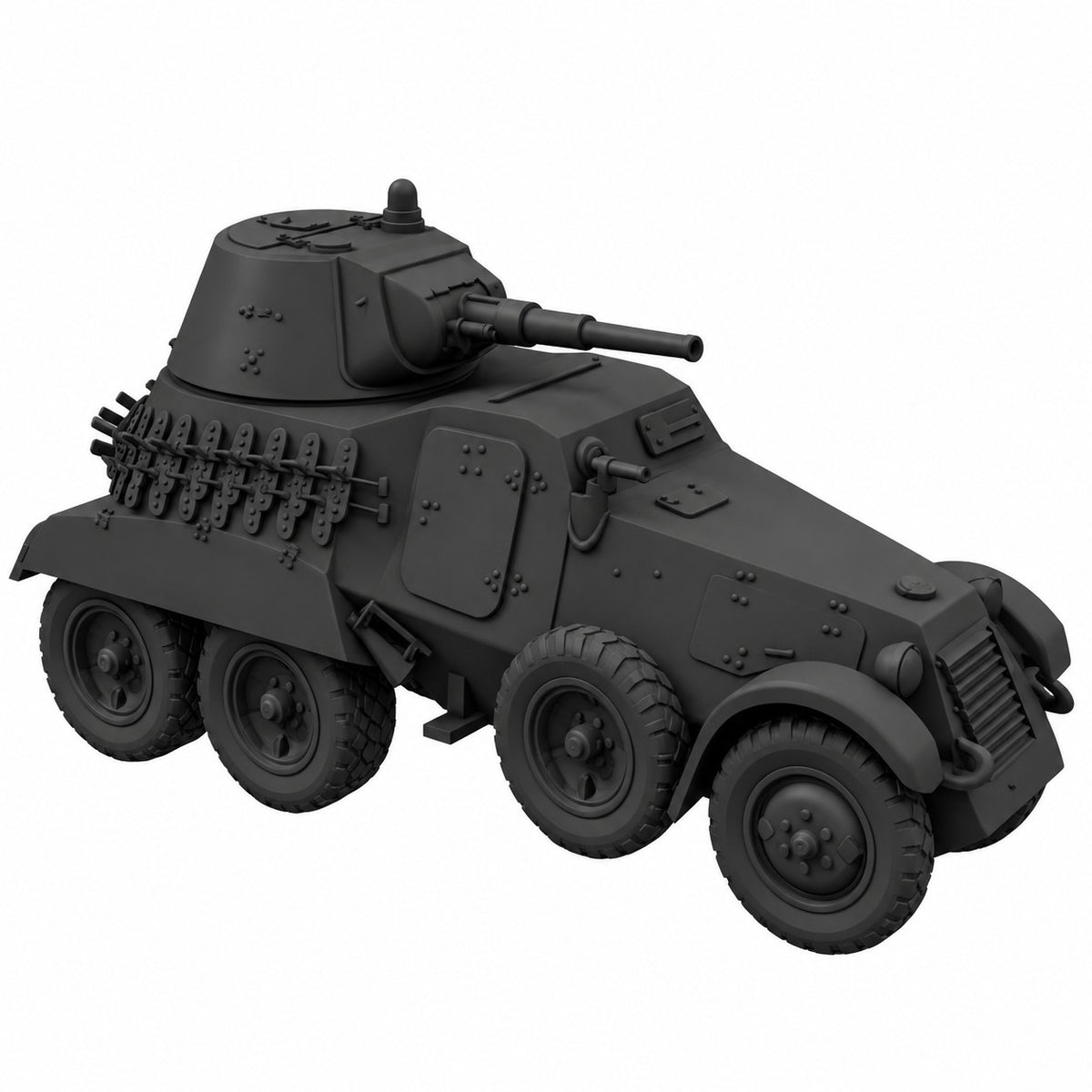 SSMODEL 1/72 1/144 Multi Scale BA-11 Tank Resin MODEL kit TSS0035 — scale model kit