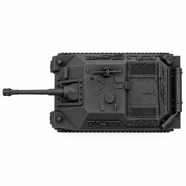 SSMODEL 1/72 1/144 Multi Scale Skoda T25 German fictional tank model kit TSS0530