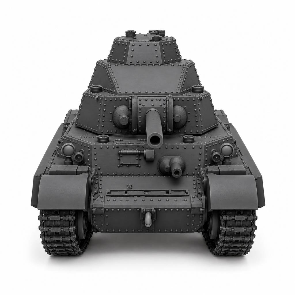 SSMODEL 1/72 1/144 Multi Scale 43M Turan III tank Resin Model Kit TSS0193