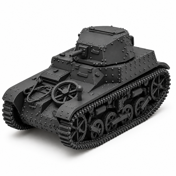 SSMODEL 1/72 1/144 Renault AMR-33 Renault VM France Tank Resin Model Kit TSS0920