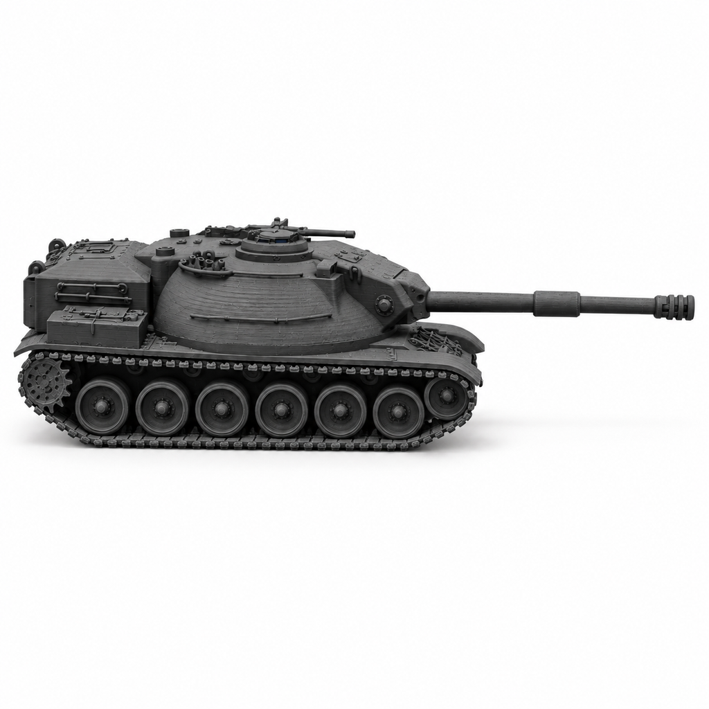 SSMODEL 1/72 1/144 Multi Scale XM66F American Experimental Tank MODEL TSS0476