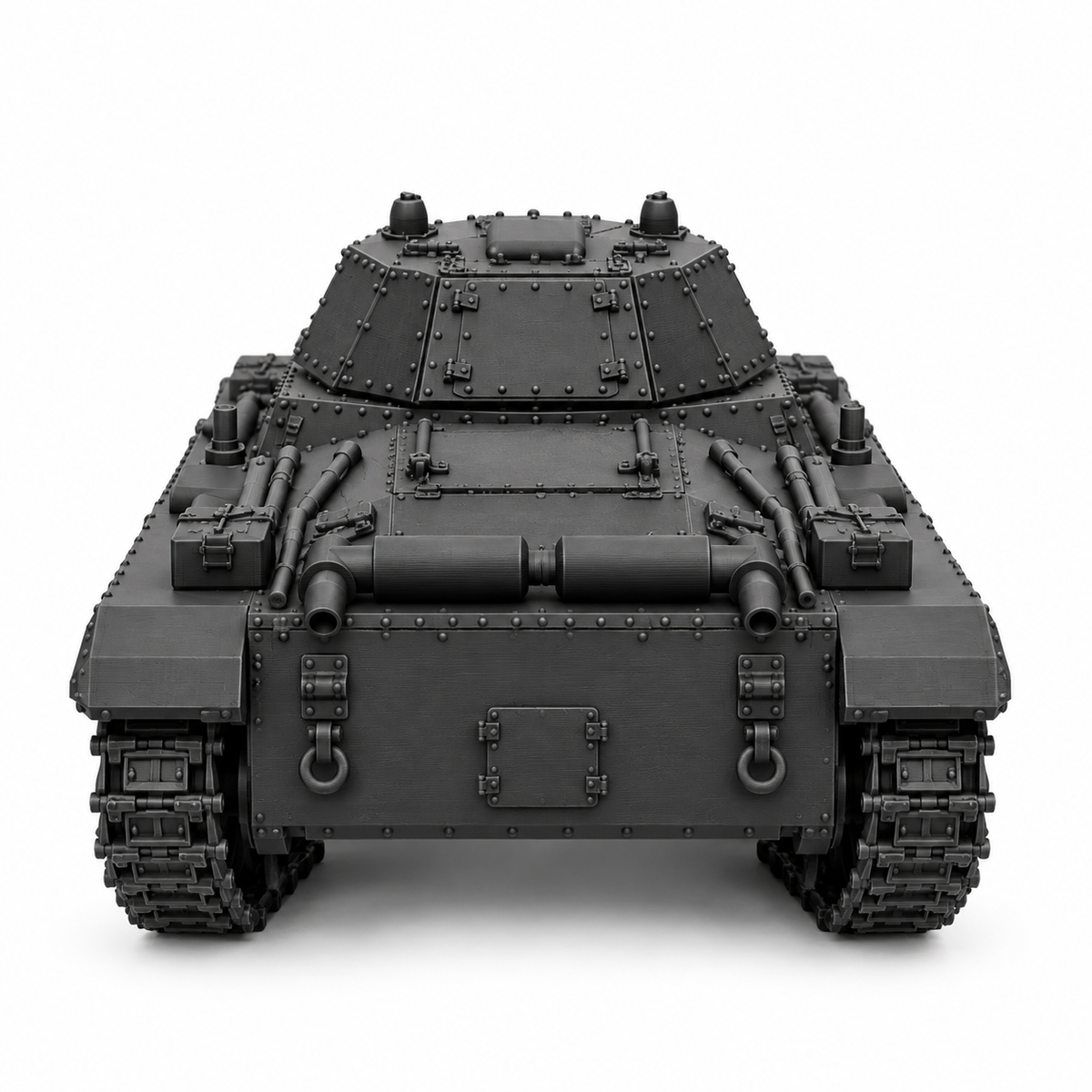 SSMODEL 1/72 1/144 P43 ter Italian fictional heavy tank Resin Model Kit TSS0266 — detail view 4