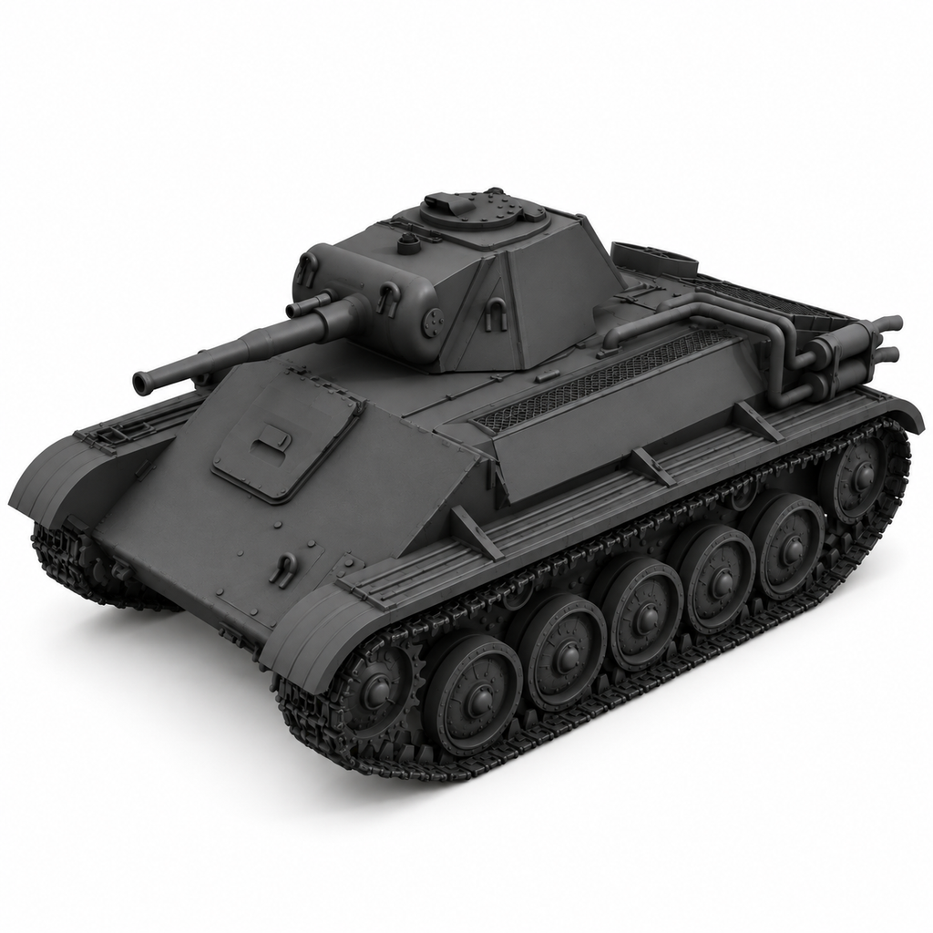 SSMODEL1/72 1/144 Multi Scale T-70 Tank Resin Model Kit TSS0555