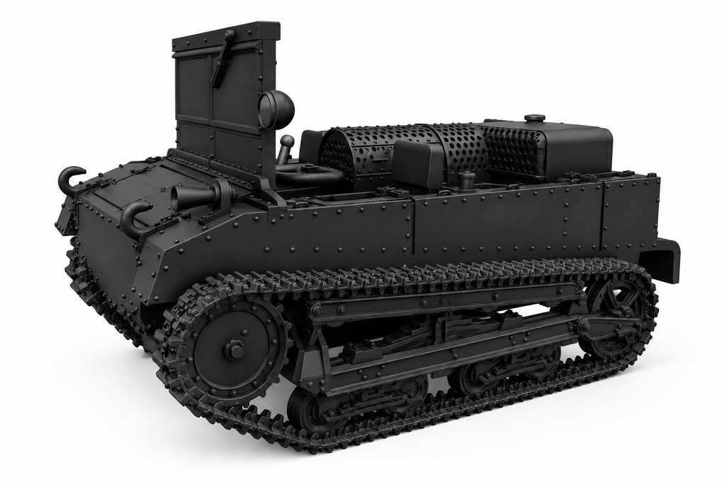 SSMODEL 1/72 1/144 C2P Artillery Tractor Poland Resin MODEL KIT TSS1462