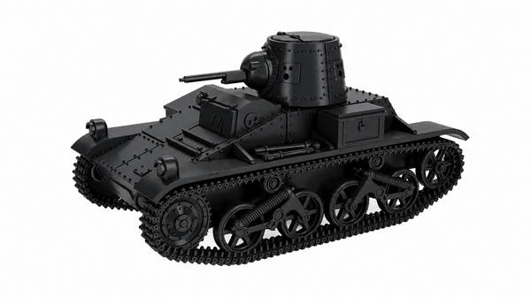 SSMODEL 1/72 1/144 Multi Scale Vickers Light T-15 UK+Belgium Tank MODEL TSS1166