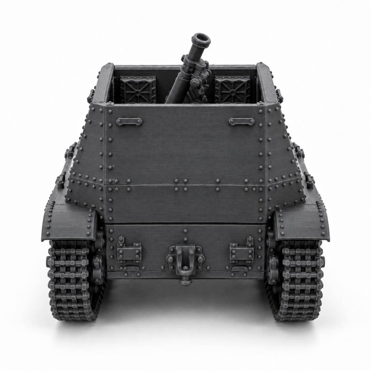 SSMODEL 1/72 1/144 8cm Schwerer Granatwerfer 34 AMR-35f Resin MODEL KIT TSS0748 — detail view 4