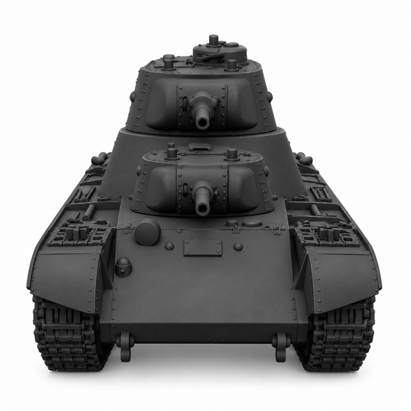 SSMODEL 1/72 1/144 Multi Scale T-100 Tank Resin MODEL kit TSS0039