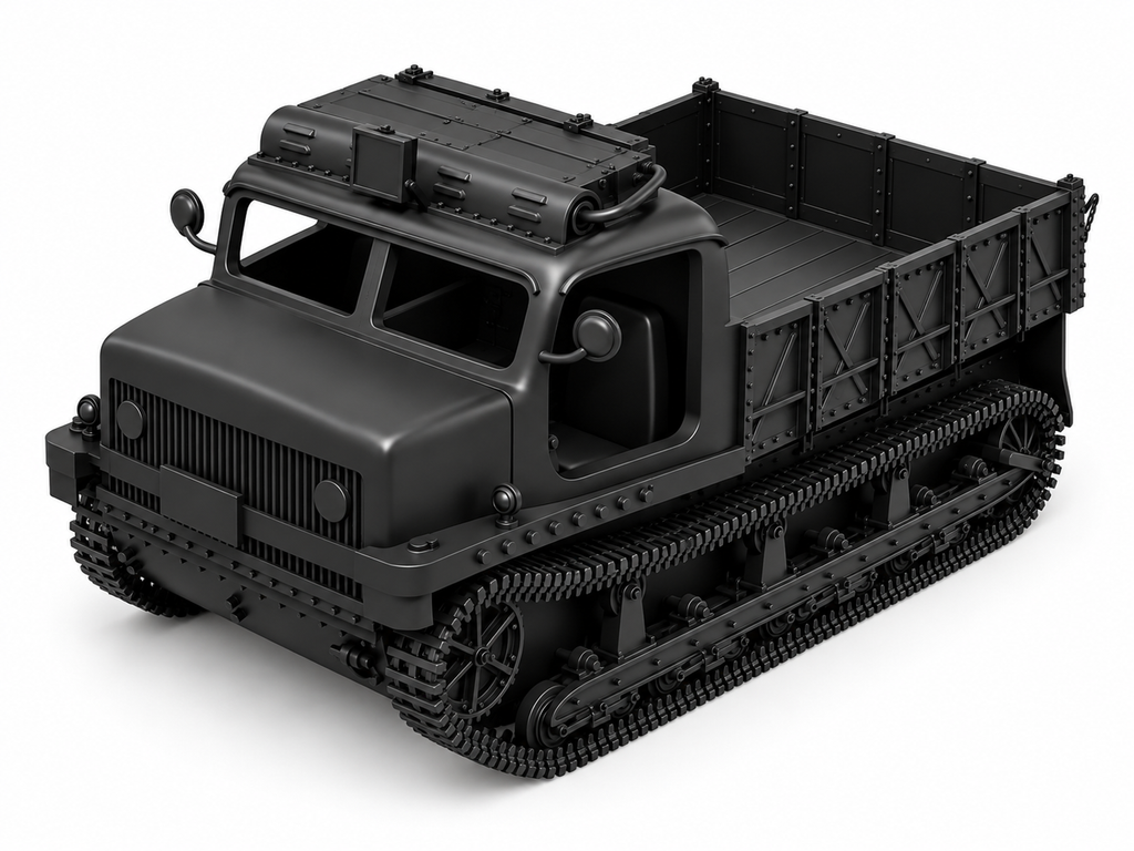 SSMODEL 1/72 1/144 Multi Scale Tractor RENAULT 36R France WW2 Tank MODEL TSS1110