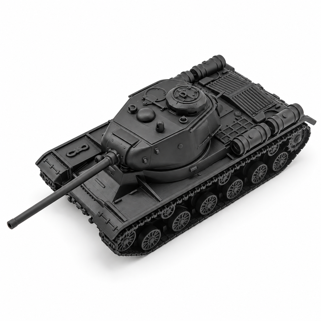SSMODEL 1/32 1/35 1/48 1/64 Soviet IS-1 Heavy Tank 85mm Resin Model Kit TSS1257