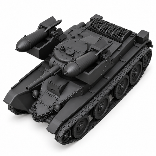 SSMODEL1/72 1/144 Multi Scale RBT-5 Tank Resin Model Kit TSS0573
