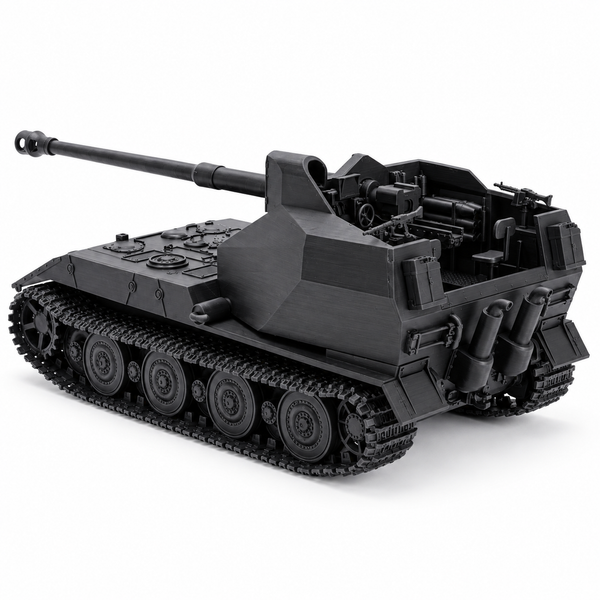 SSMODEL 1/72 1/144 WW2 German Waffentrager auf E100 Tank Resin Model Kit TSS1008
