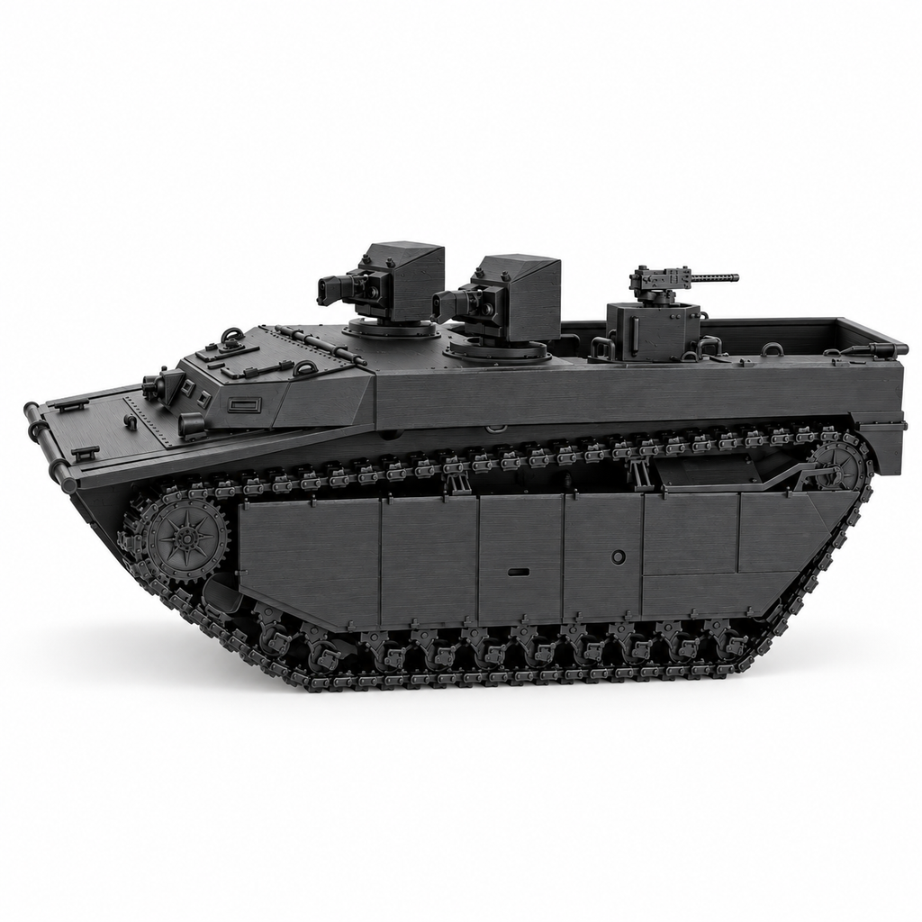 SSMODEL 1/72 1/144 WWII US LVT-4F Sea Serpent Flamethrower Resin Model TSS0871