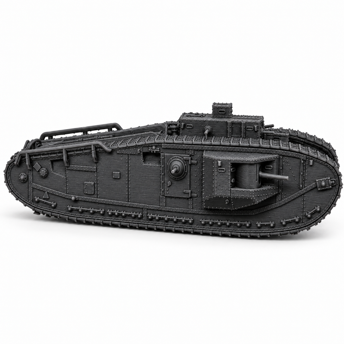 SSMODEL 1/72 1/144Multi Scale Mark VIII Liberty WW1 Tank Resin Model Kit TSS0732 — detail view 4