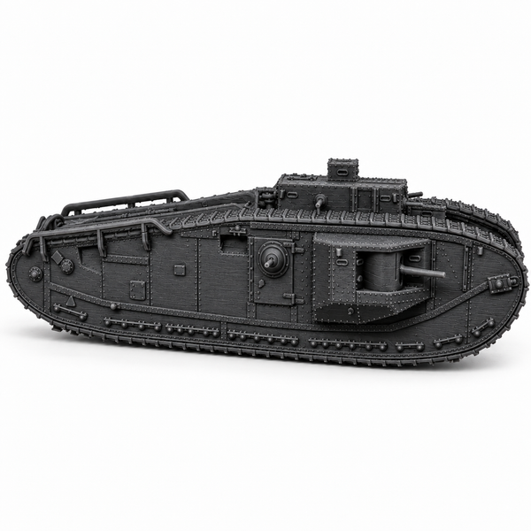 SSMODEL 1/72 1/144Multi Scale Mark VIII Liberty WW1 Tank Resin Model Kit TSS0732