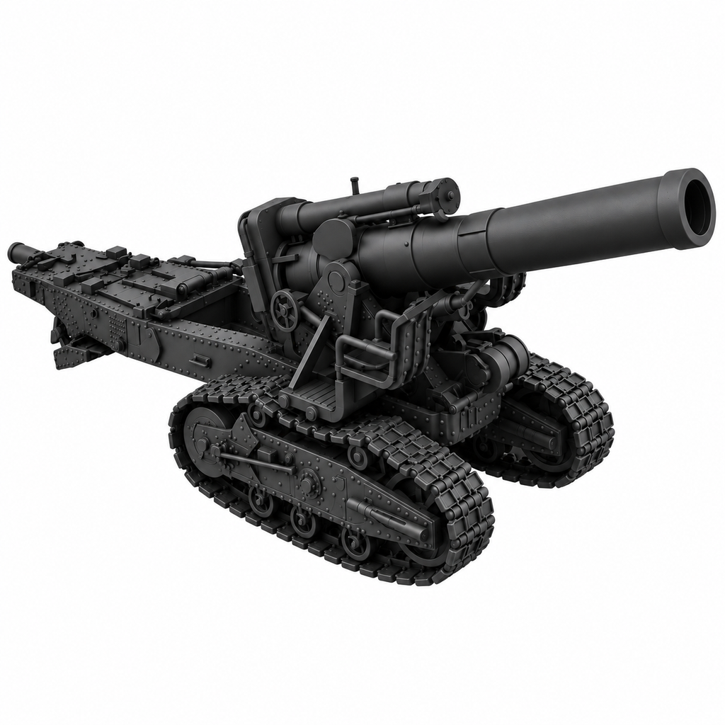 SSMODEL 1/72 1/144 Multi Scale 280mm M1939 Br-5 Heavy Mortar Tank MODEL TSS0010