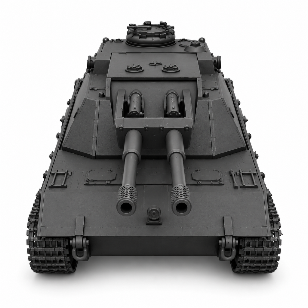 SSMODEL 1/72 1/144 Multi Scale Flakpanzer E-100 German heavy AAgun MODEL TSS0328