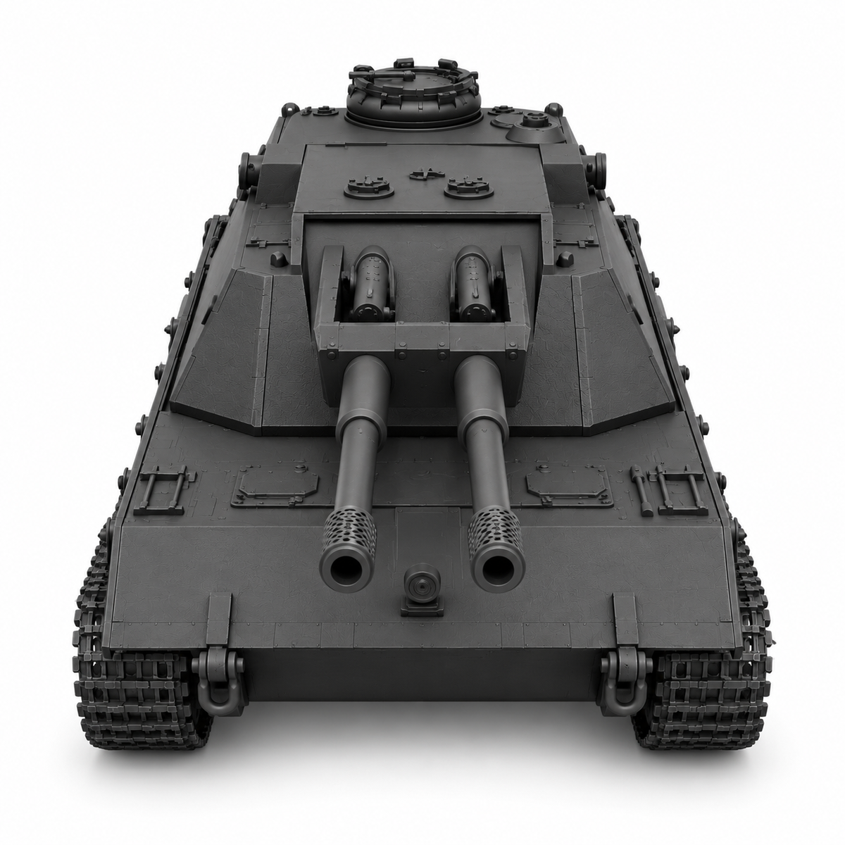 SSMODEL 1/72 1/144 Multi Scale Flakpanzer E-100 German heavy AAgun MODEL TSS0328 — detail view 3