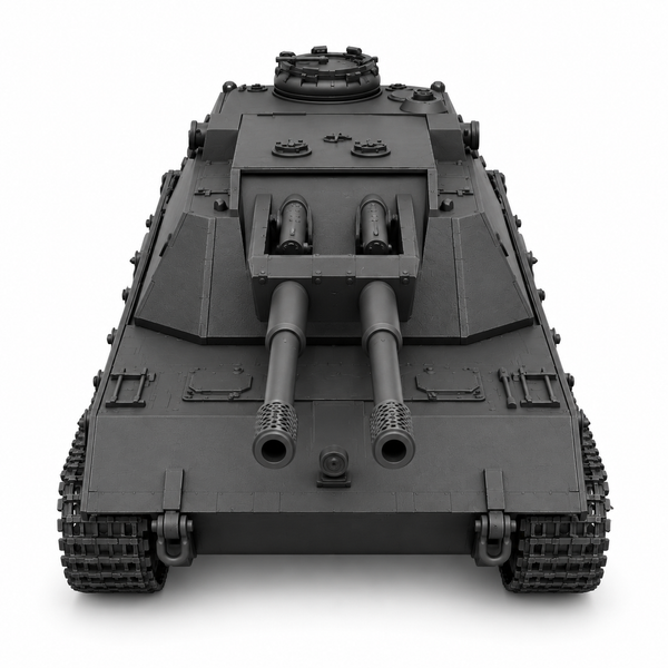 SSMODEL 1/72 1/144 Multi Scale Flakpanzer E-100 German heavy AAgun MODEL TSS0328