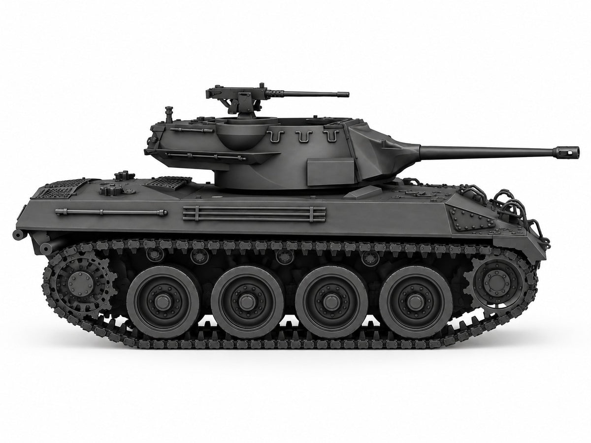 SSMODEL 1/72 1/144 Multi Scale M18 76mm GMC - Hellcat US Tank MODEL kit TSS0631 — detail view 4