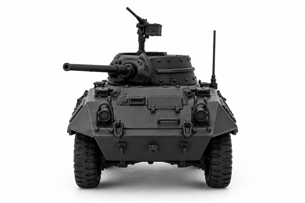 SSMODEL1/72 1/144 WWII US M8 Greyhound Armored Car D-Day Resin Model Kit TSS0889