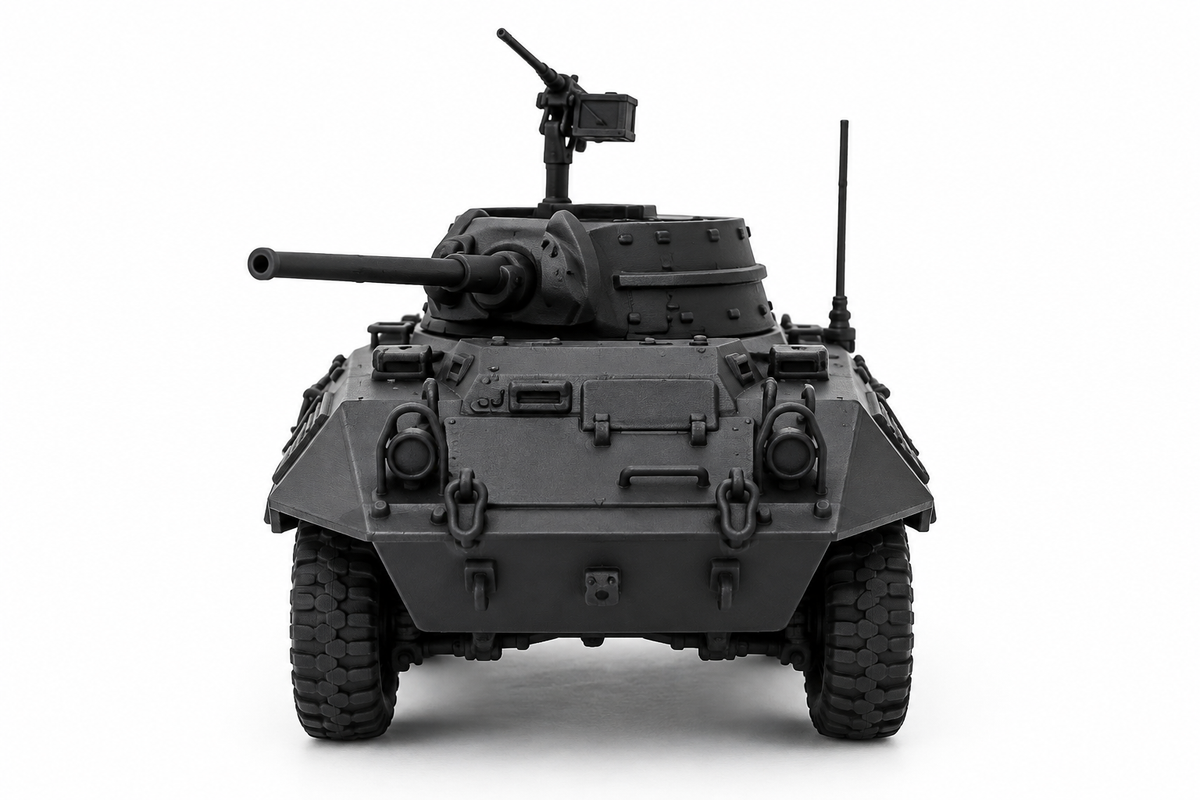 SSMODEL1/72 1/144 WWII US M8 Greyhound Armored Car D-Day Resin Model Kit TSS0889 — scale model kit