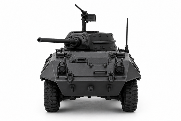 SSMODEL1/72 1/144 WWII US M8 Greyhound Armored Car D-Day Resin Model Kit TSS0889