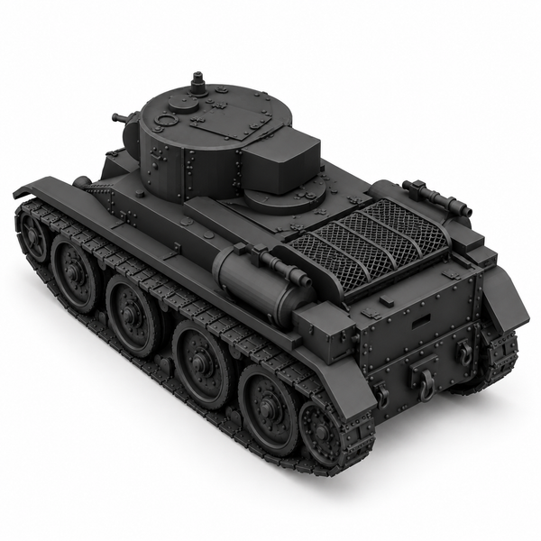 SSMODEL 1/72 1/144 Multi Scale  KhBT-5 Tank Resin MODEL TSS0574