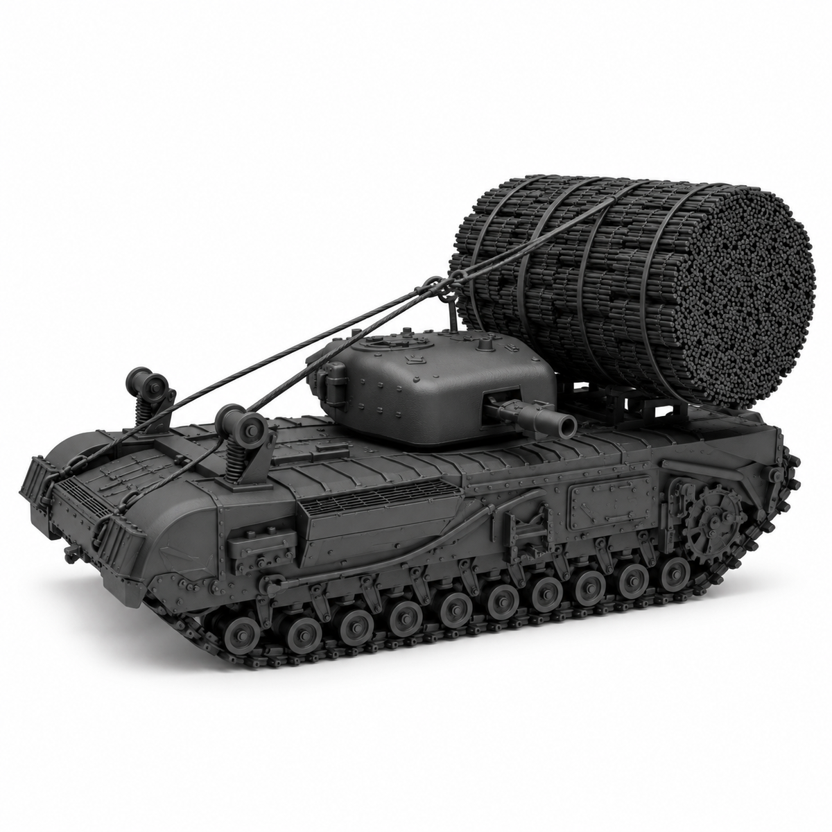 SSMODEL 1/72 1/144 Churchill Mk.IV Fascine carrier UK Resin MODEL KIT TSS0798 — detail view 6