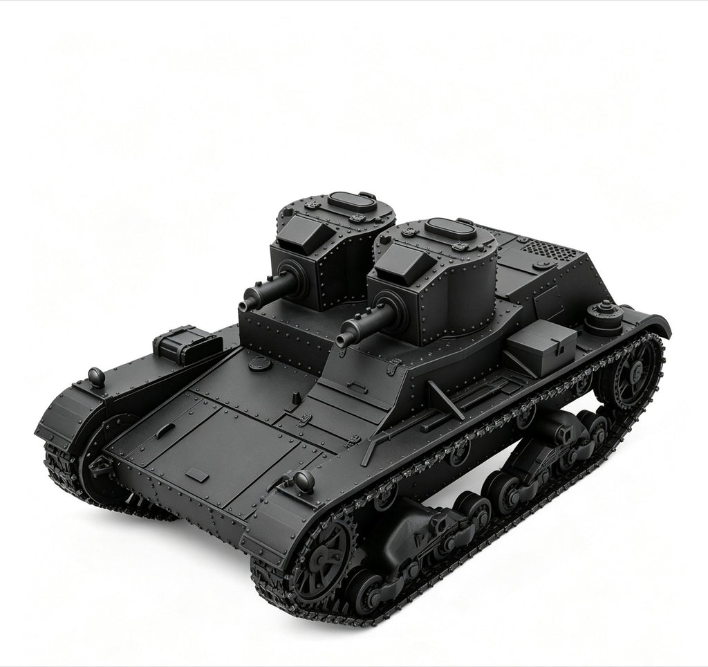 SSMODEL 1/72 1/144 Multi Scale 7TP DW tank Resin MODEL kit TSS0316