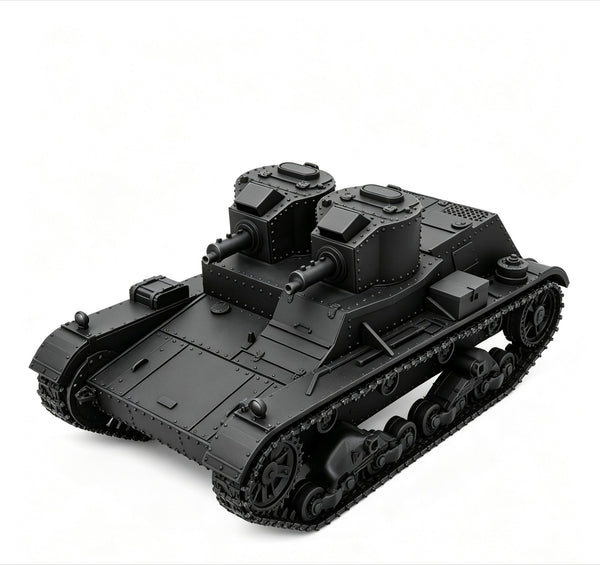 SSMODEL 1/72 1/144 Multi Scale 7TP DW tank Resin MODEL kit TSS0316