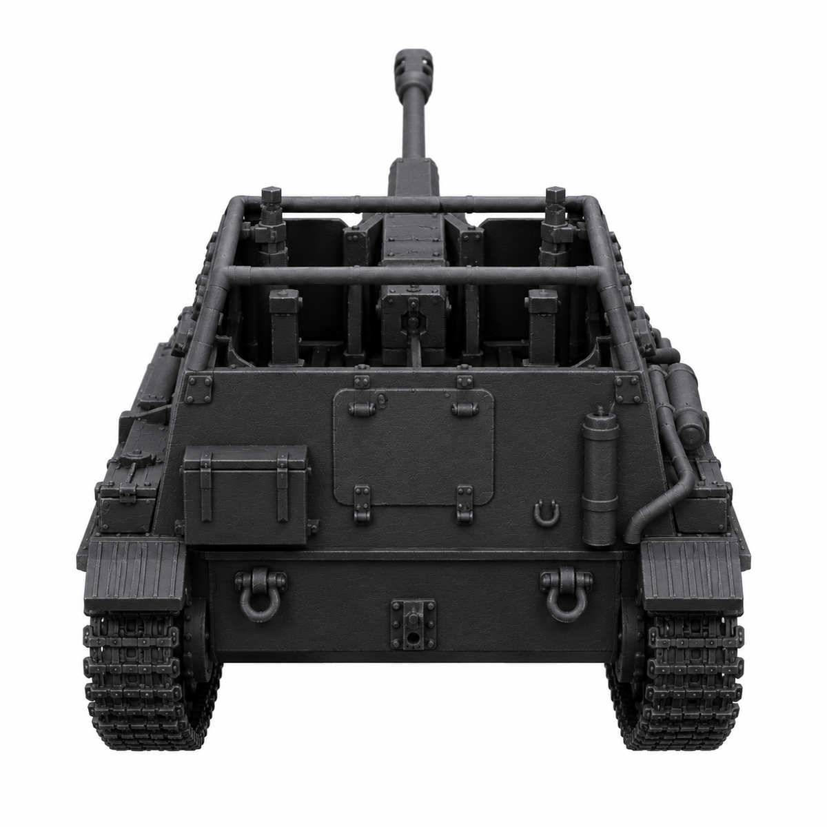 SSMODEL 1/72 1/144  SU-76M Soviet Light Self Propelled Tank MODEL kit TSS0013 — detail view 4