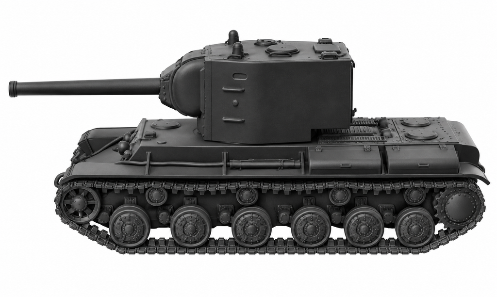 SSMODEL 1/72 1/144 Multi Scale KV-2 ZiS-6 Soviet experimental tank MODEL TSS0138