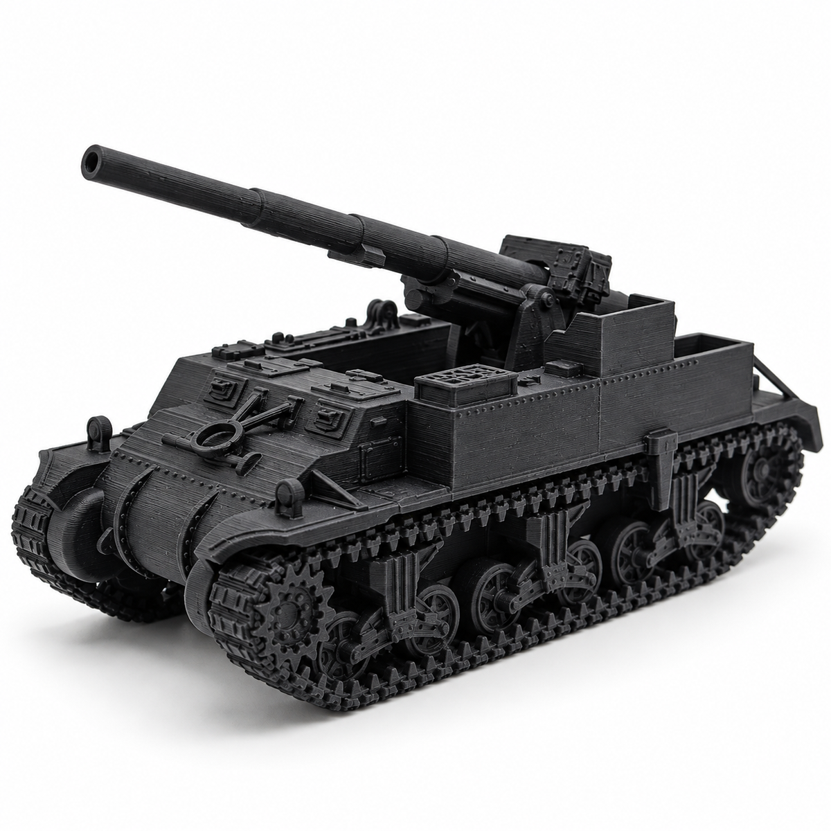 SSMODEL 1/72 1/144 WWII US M12 Gun Motor Carriage D-Day Resin Model Kit TSS0872 — detail view 10
