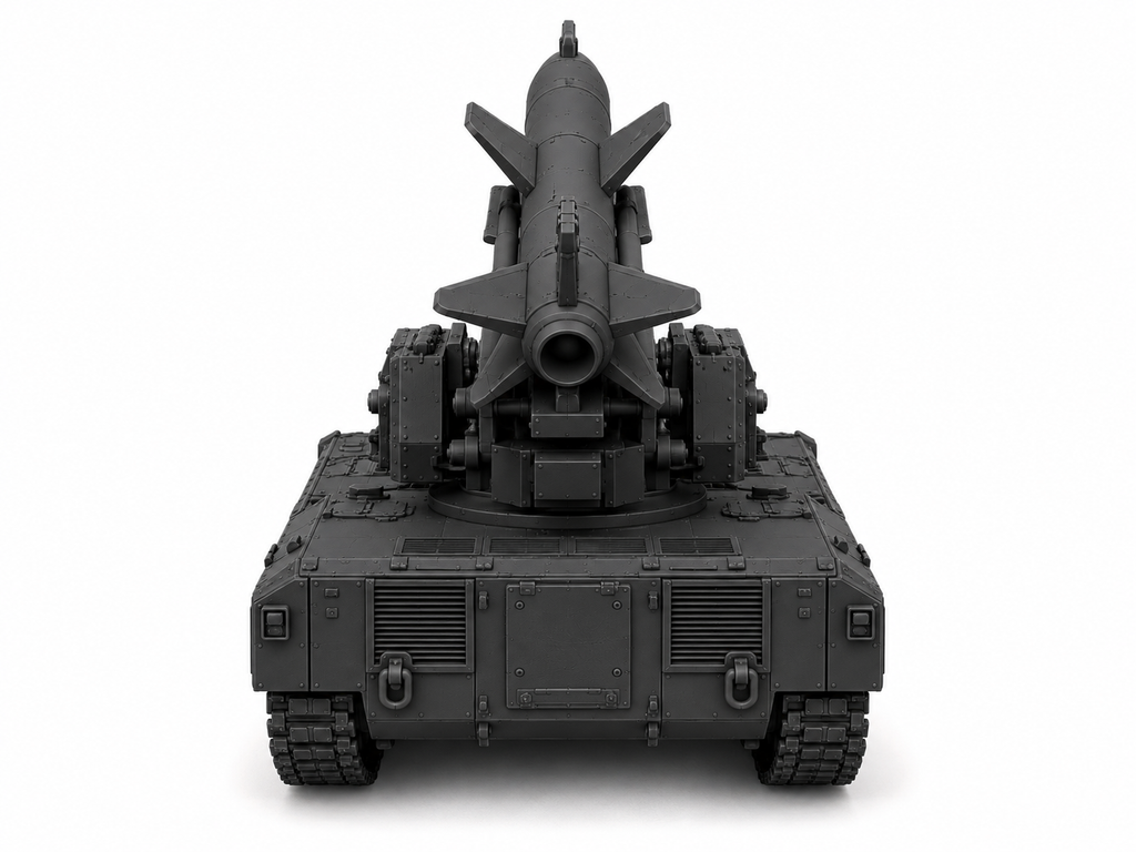SSMODEL 1/72 1/144 Multi Scale Rheintochter auf Maus german Resin Model TSS0512