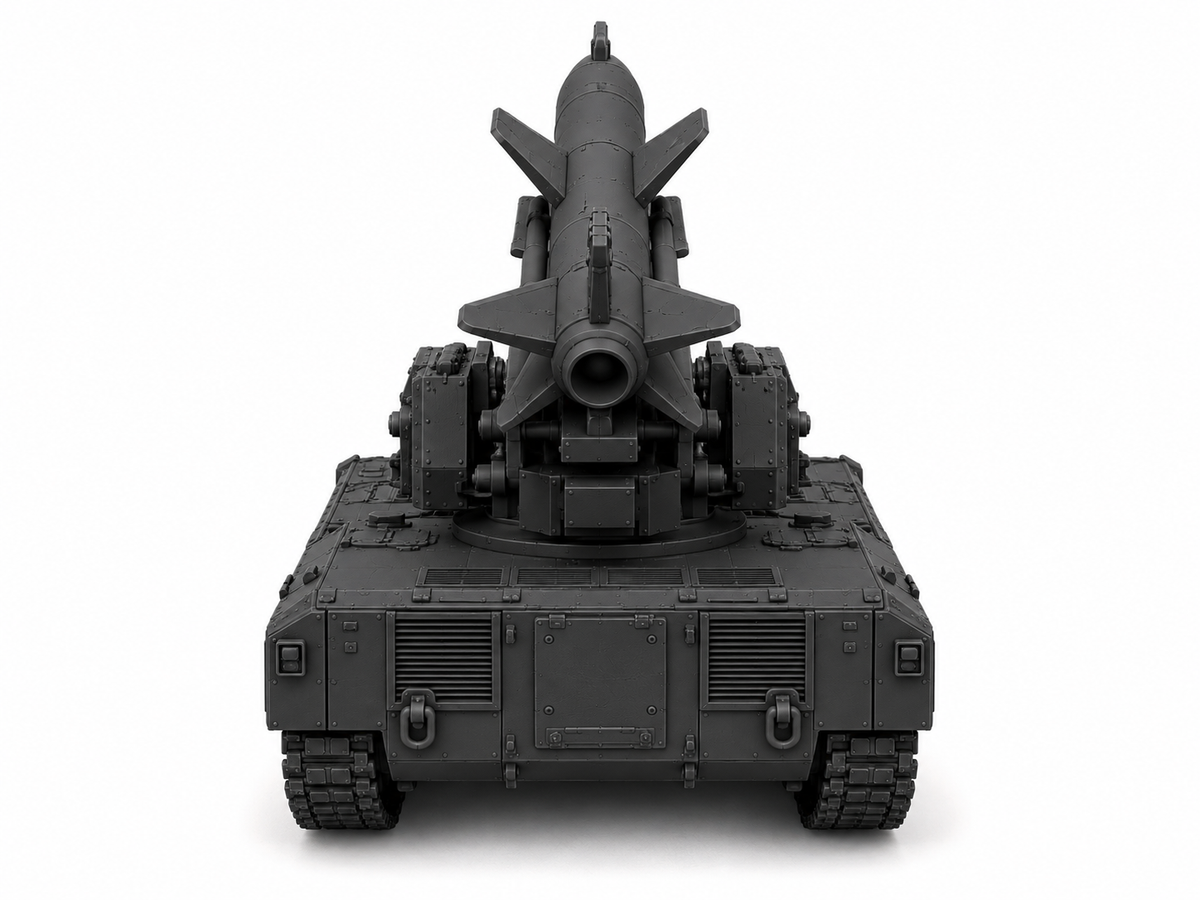 SSMODEL 1/72 1/144 Multi Scale Rheintochter auf Maus german Resin Model TSS0512 — detail view 5