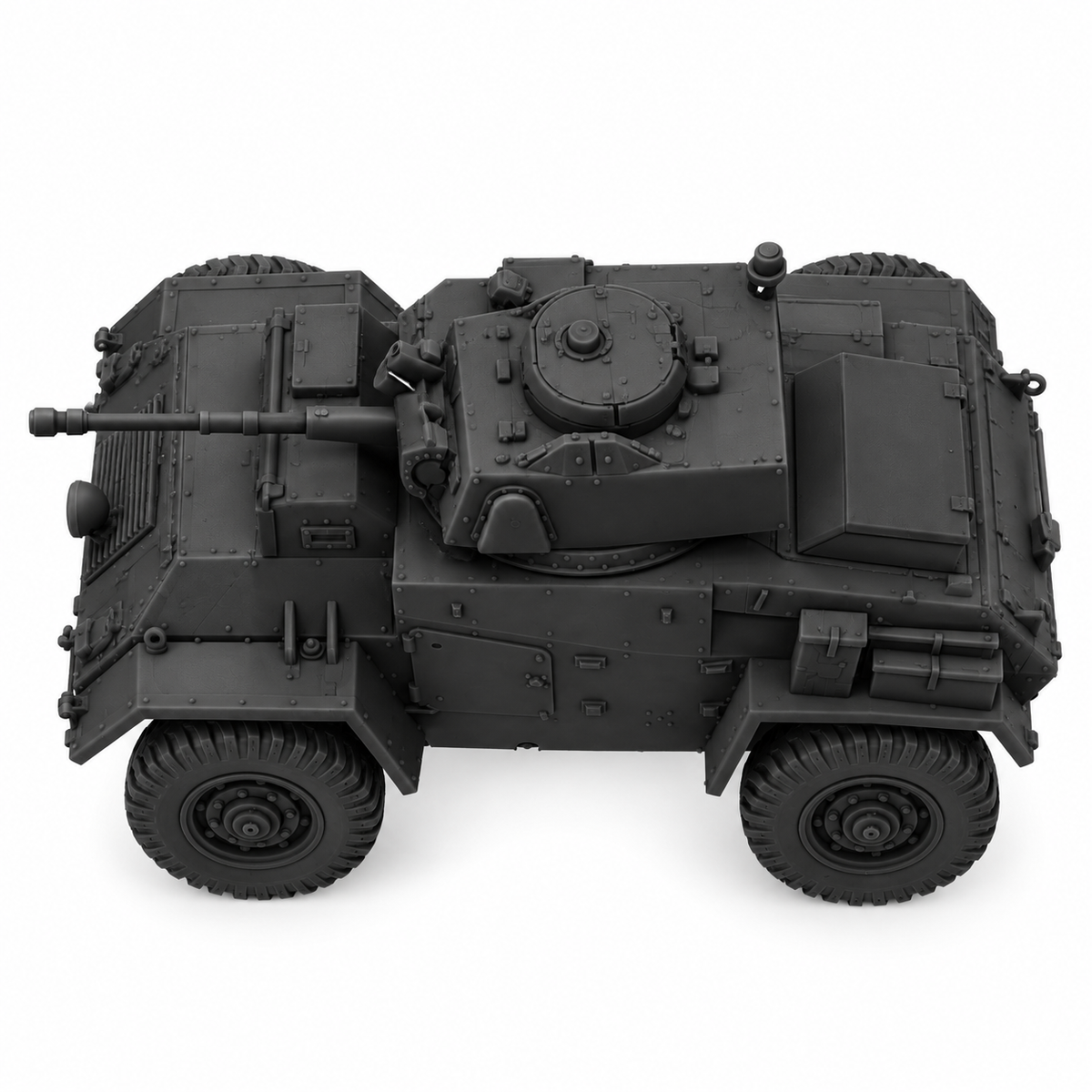 SSMODEL 1/72 1/144 Multi Scale Armoured Car Guy Mk.1 Mk.1A WW2 Model Kit TSS0766 — detail view 4