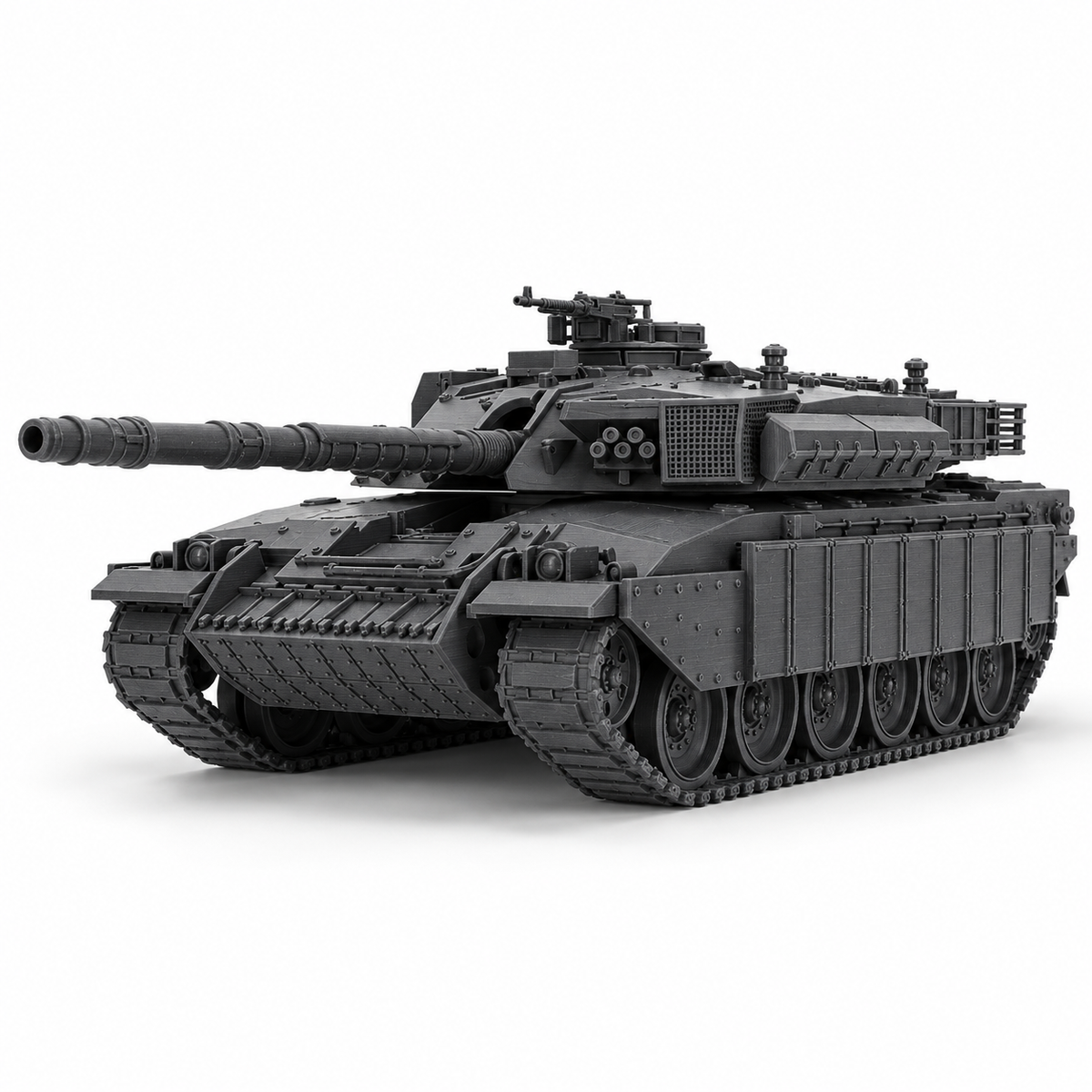 SSMODEL 1/72 1/144 Multi Scale Challenger 1 Mk.III MBT UK Tank Model Kit TSS0710 — detail view 10
