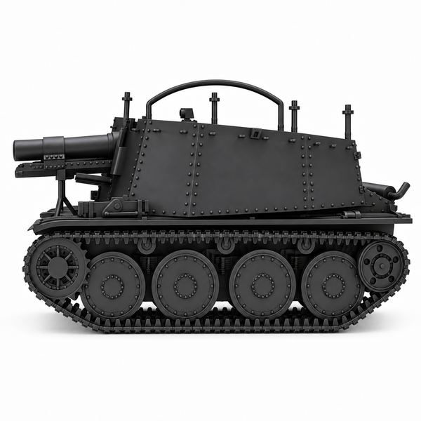SSMODEL 1/72 1/144 sIG 33 auf Panzer 38t Ausf.H Grille Tank MODEL kit TSS1341